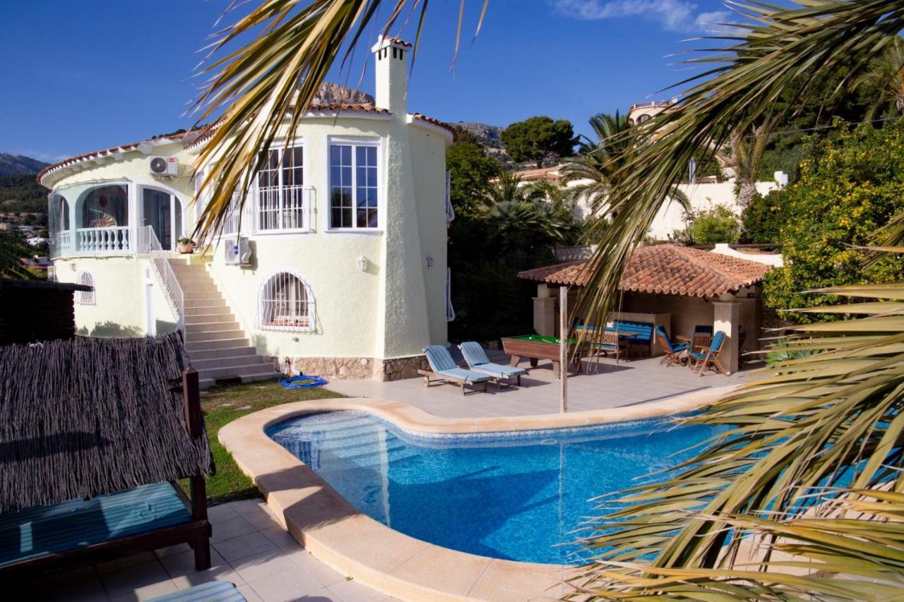 villa Belucra,10p,seaview,jacuzzi,pool Calpe Esterno foto
