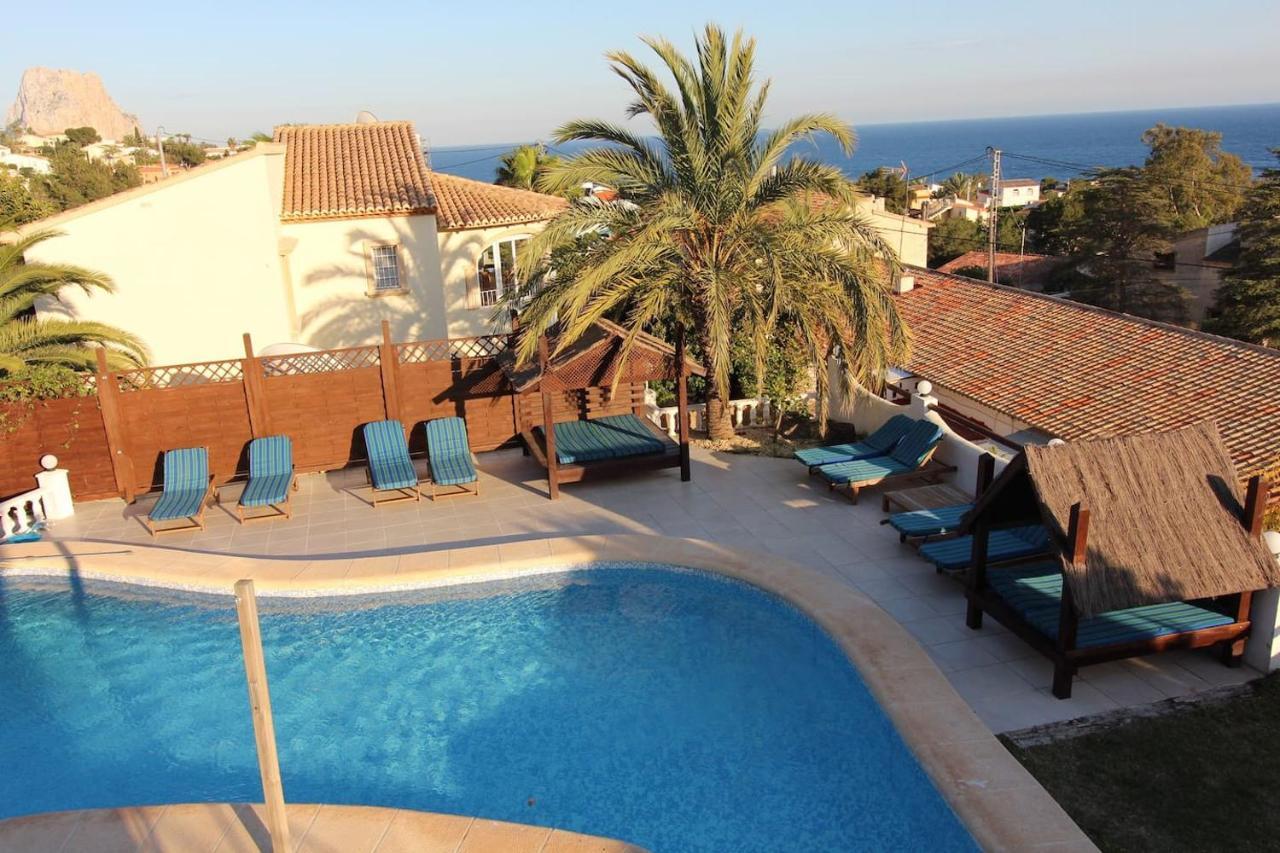 villa Belucra,10p,seaview,jacuzzi,pool Calpe Esterno foto