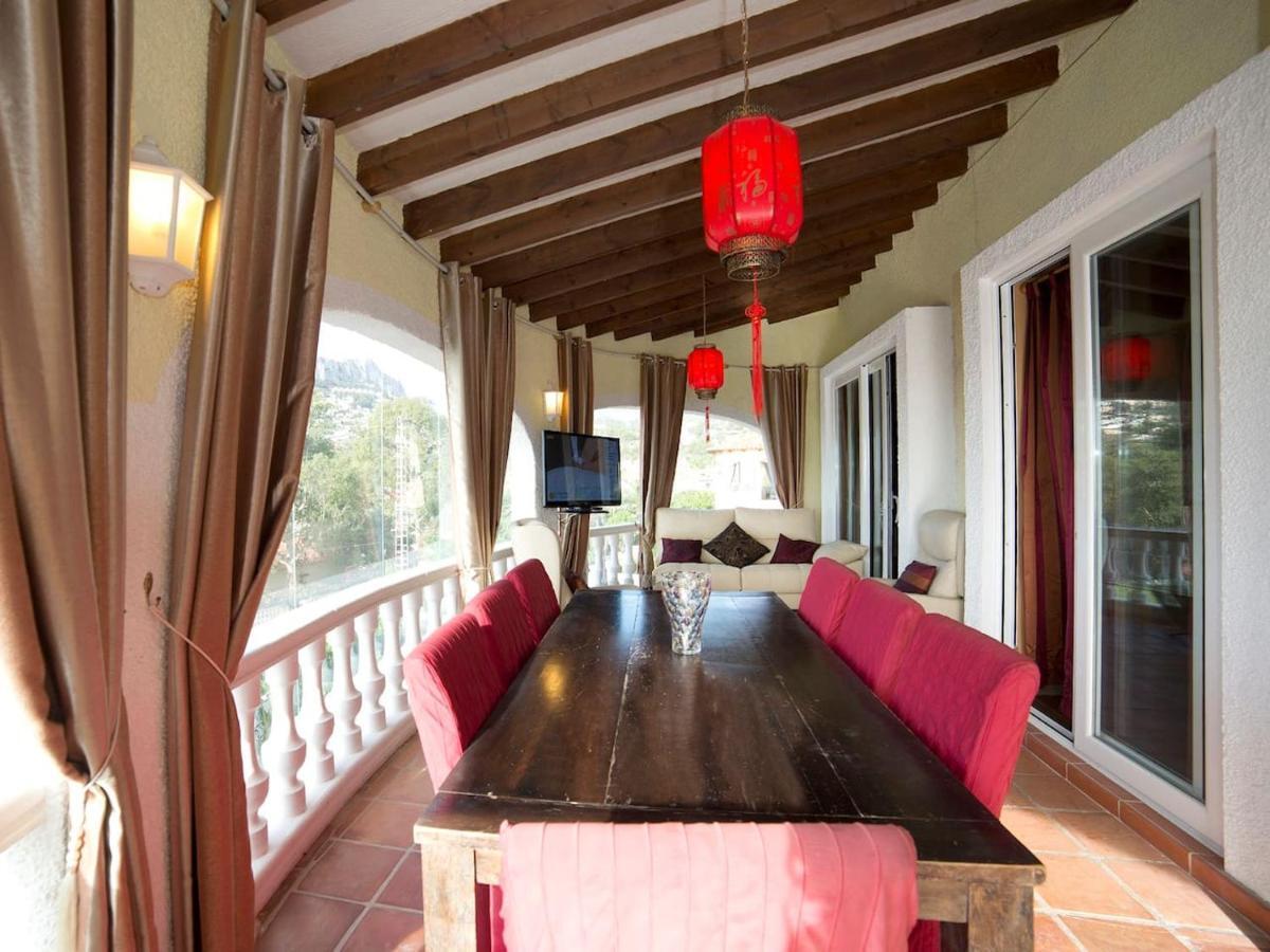 villa Belucra,10p,seaview,jacuzzi,pool Calpe Esterno foto