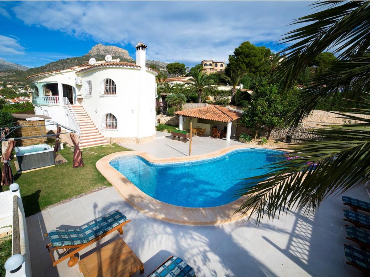 villa Belucra,10p,seaview,jacuzzi,pool Calpe Esterno foto
