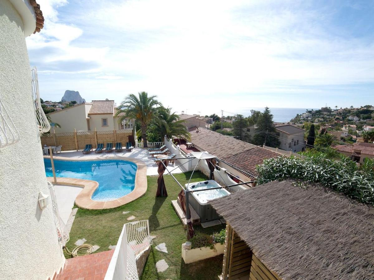 villa Belucra,10p,seaview,jacuzzi,pool Calpe Esterno foto